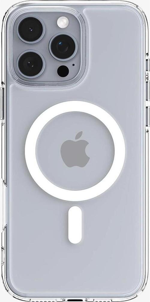 iPhone 16 Pro Kılıf Crystal MagSafe Özellikli Şeffaf
