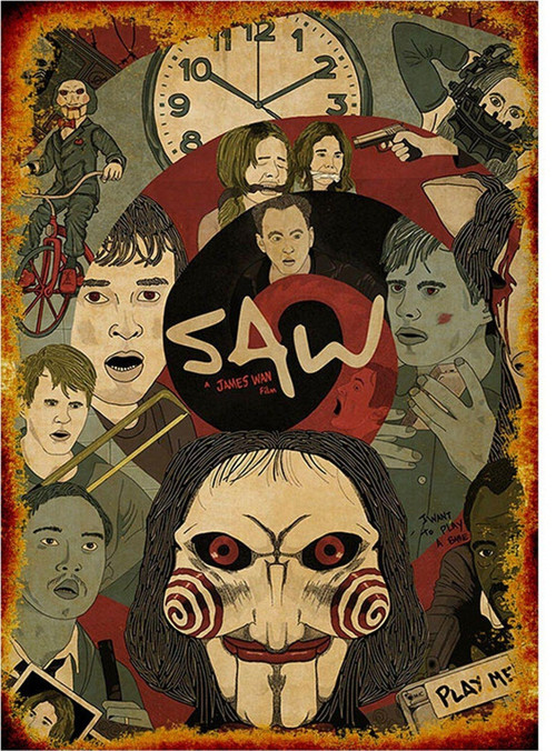 Testere Art Mdf Poster