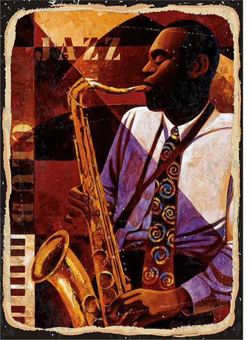 Caz Müzik Art Mdf Tablo