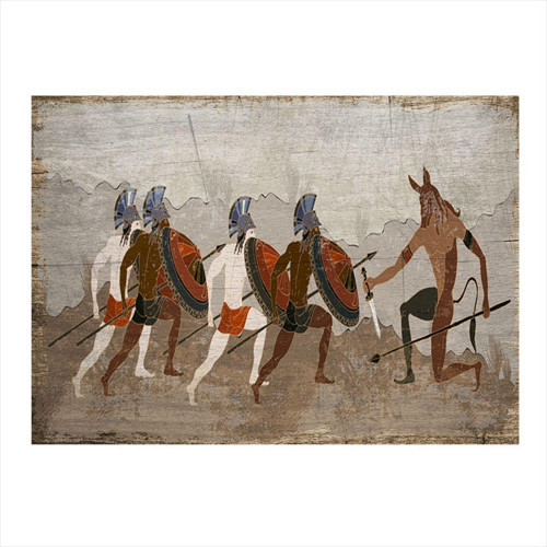 Mitolojik Savaşçılar Mdf Tablo