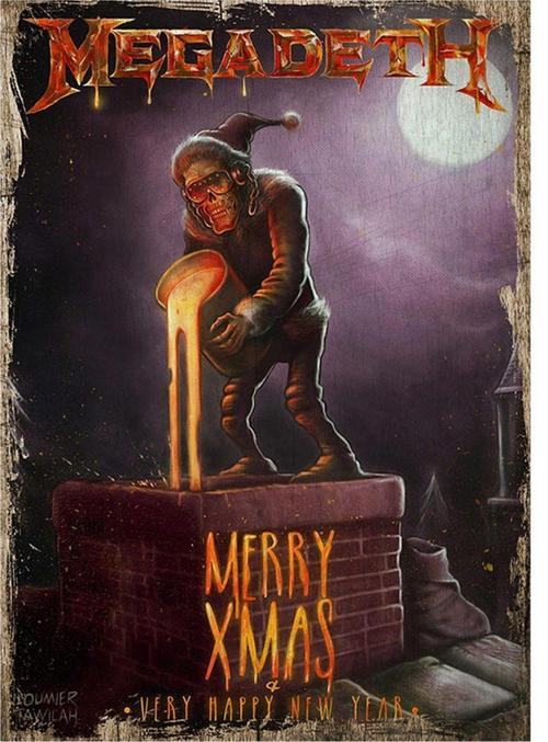 Megadeth Hediyelik Ahşap Tablo 25Cm X 35Cm