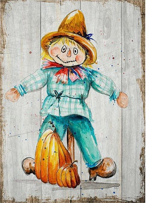 Sevimli Bez Bebek Art Mdf Poster
