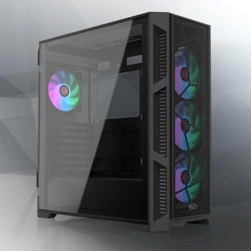 Raıjıntek Ponos Ultra Ms4 Psu Yok Menteşeli Temperli Cam 4x120mm Argb Led Usb 3.0 Type-c Mesh Panel 