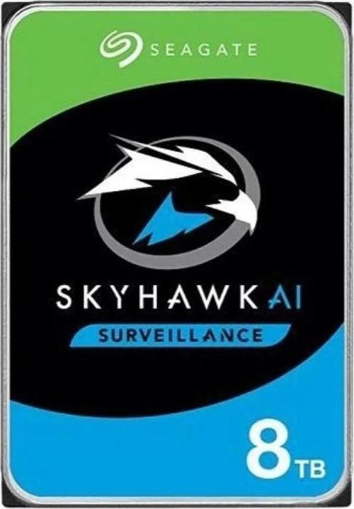 8 Tb Seagate 3.5 Skyhawk Aı Sata 7200rpm 256mb 7/24 Guvenlık St8000ve001 (5 Yıl Resmı Dıst Garantılı