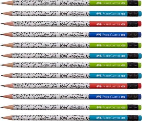 Caligraphy Silgili Yuvarlak Kurşun Kalem 12 Li Paket (5244119603)