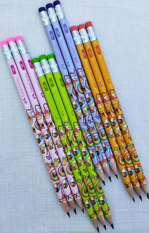 Jimnastik Silgili Kurşun Kalem 12'li