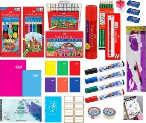 Okula Dönüş Ilkokul 2. Sınıf, 3. Sınıf, 4. Sınıf Kırtasiye Seti Çantasız Ful Set Yok Yok 36 Parça