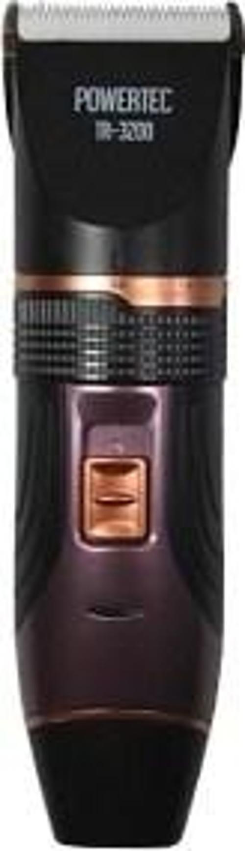 Powertec TR-3200 Kablosuz, Şarjlı Profesyonel Saç, Sakal, Ense, Vücut (Kesme-Düzeltme) Tıraş Makines