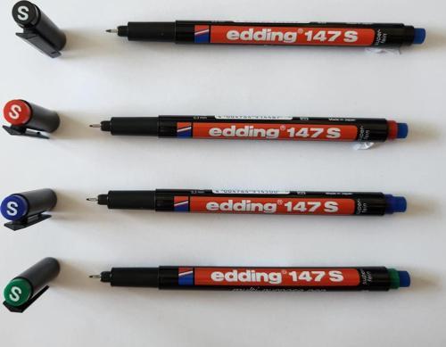 Asetat Kalemi̇ Silgili (E-147S) 4 Renk Set