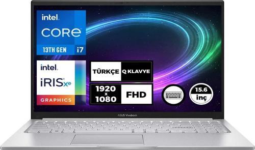Vivobook 15 Intel Core I7-1355U 16GB 1tb SSD 15.6" Fhd Freedos Taşınabilir Bilgisayar X1504VA-NJ412005