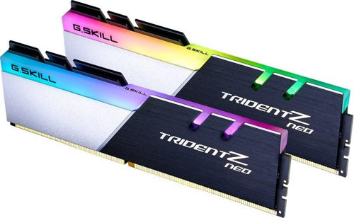 Trident Z Neo RGB 64GB (2x32) DDR4 3200Mhz CL16 AMD Ryzen Uyumlu (F4-3200C16D-64GTZN)