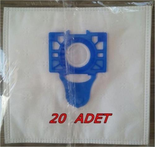 Arçelik Süpürge S 6255 C Uyumlu Süpürge Bez Toz Torbası 20 Adet