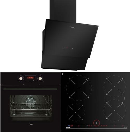 Ankastre Set Siyah (TVT 60 BK- HAK 629 BK- IT 6450)
