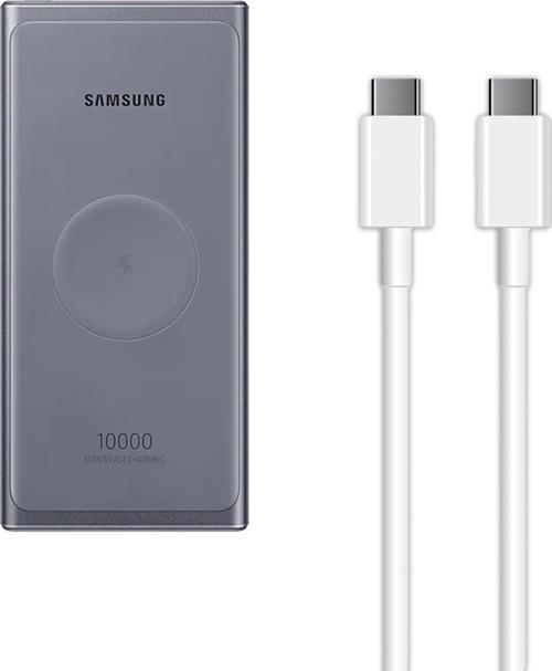 Xiaomi Mi Note 10 Pro 25W 10000mAh Kablosuz Şarj Özellikli 2 Metre Type-C to Type-C Kablolu