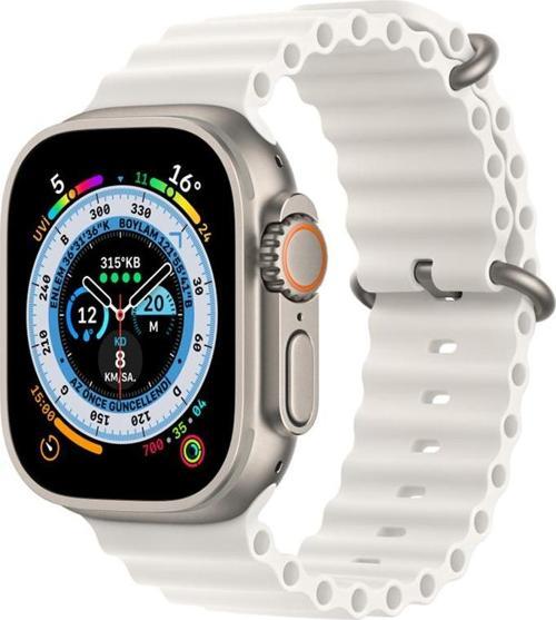 Watch S8 Ultra Max 2024 Android İos Uyumlu Akıllı Saat Beyaz