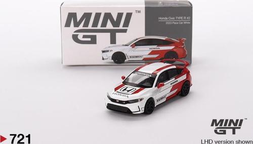 Honda Civic Type R #2 2023 Pace Car White 721