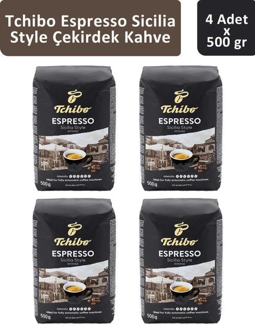 Espresso Sicilia Çekirdek Kahve 500 gr x 4 Adet