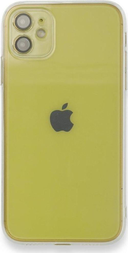 Apple iPhone 11 Kılıf Darbelere Karşı Korunaklı Şeffaf Yüzey Fly Lens Silikon Kapak