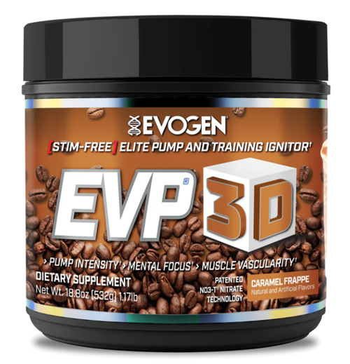 EVP 3D  Xeme Stimulant Free Pre-Workout Powder Arginine Niate, Ciulline, Beta-Alanine,
