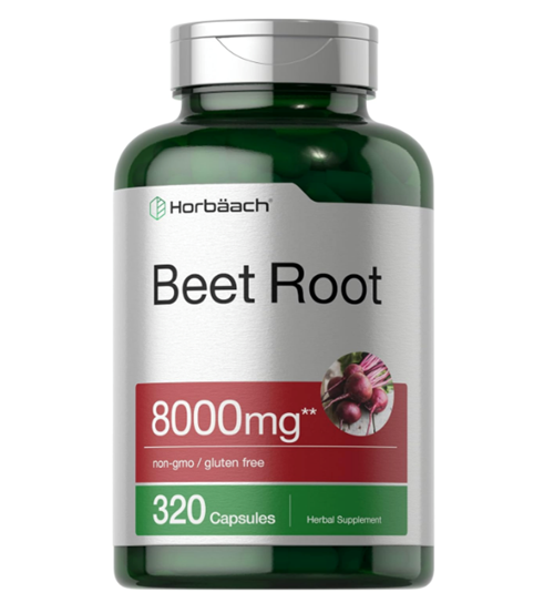 Horbach Beet Root Powder 8000mg 320 Capsul