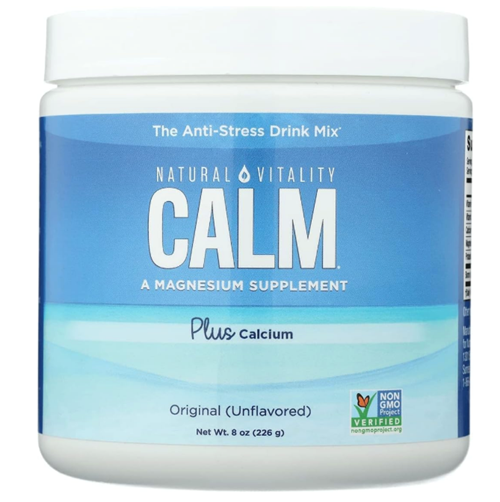 CALM Magnesium Powder Plus Calcium, Unflavored 226gr.