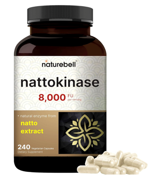 Nattokinase  8,000 FU  240 Veggie Capsul
