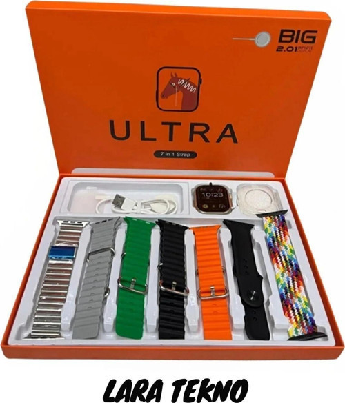 ULTRA 7 IN STRAP AKILLI SAAT Renkli Kordon