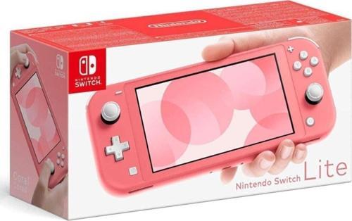 Switch Lite Konsol Pembe