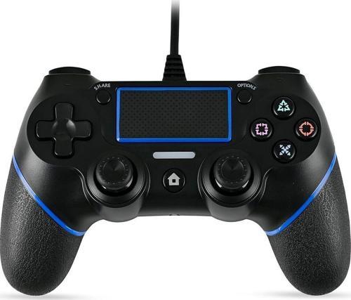 Ps4 Ve Pc Uyumlu Titreşimli Kablolu Oyun Kolu Gamepad