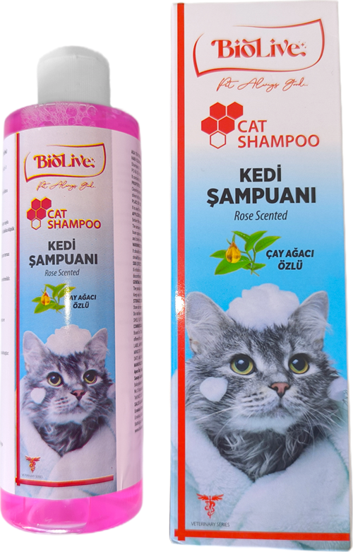 Çay Ağacı Özlü Kedi Şampuanı 200ml
