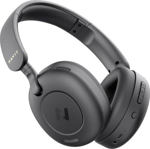 H655bt Hibrit Anc Kulaküstü Bluetooth Kulaklık - 76 Saat Batarya, Enc, Anc,Çift Cihaz Desteği,Hi-Res