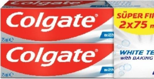 White Teeth Diş Macunu 2X75 Ml Sodalı