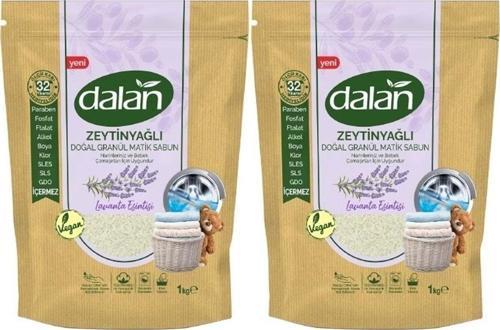 Doğal Granül Sabun Tozu 1Kg Doğal Bebekler Için Lavanta Esintisi (2 Li Set)