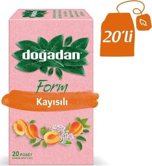 Form Kayısılı Karışık Bitki Çayı 40 Gr