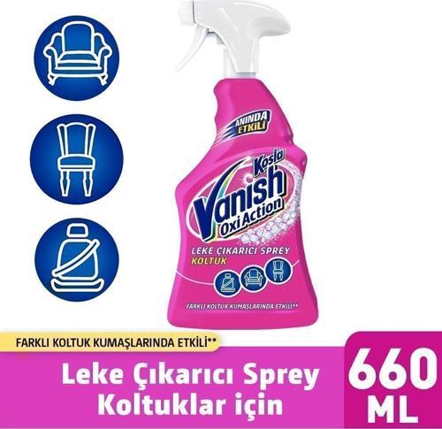 Kosla Zorlu Lekeler Için Leke Çıkarıcı Pratik Sprey Koltuk 660 Ml