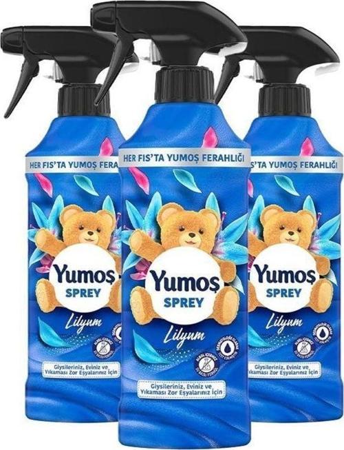 Sprey Yıkaması Zor Eşyalar Için Lilyum 450 Ml X 3