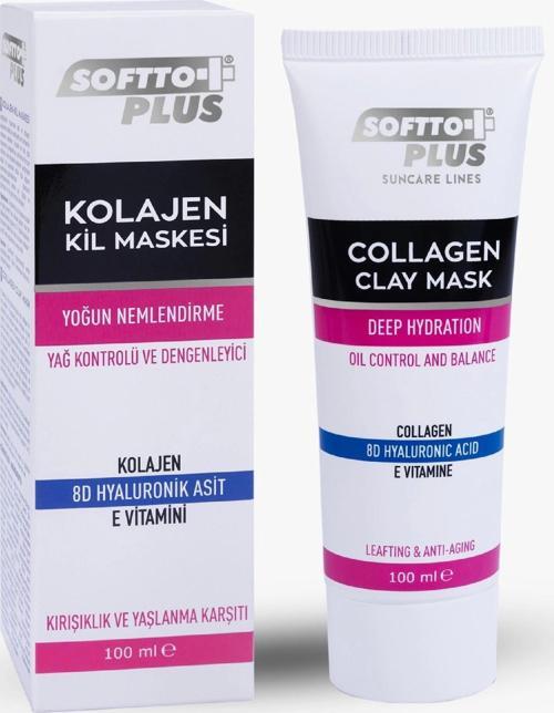 Kolajen Yağ Kontrol ve Dengeleyici Kil Maskesi 100 ml