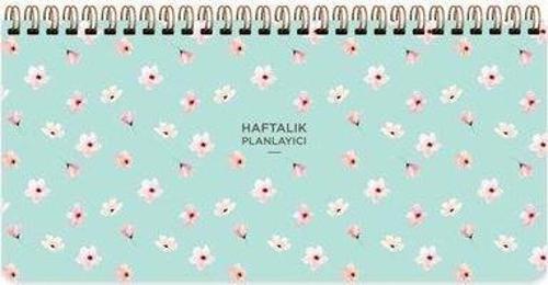 Spiralli Planner (Haftalık Planlayıcı) Su Yeşili 13X27Cm 54 Yaprak 830126-99