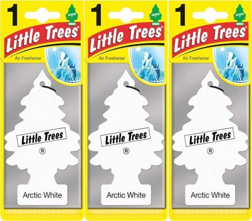 Little Trees Oto Kokusu 3'lü Buz Beyazı
