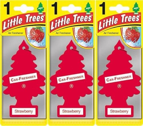 Little Trees Oto Kokusu 3'lü Çilek