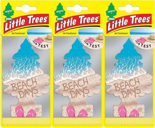Little Trees Oto Kokusu 3'lü Plaj Günleri