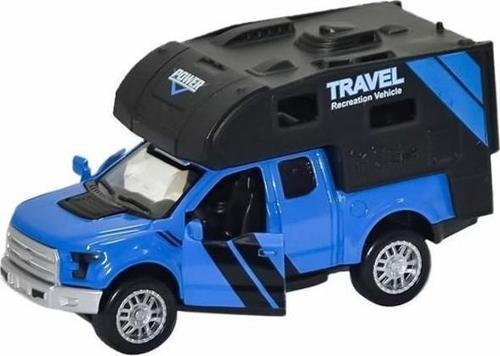 FY6022-12D -  Metal Çek Bırak Karavan Mavi
