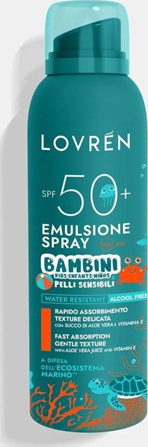 Solaire Emulsion Spray SPF50+ Children and Sensitive Skin Çocuklar ve Hassas Ciltler için Güneç Kremi 150ML