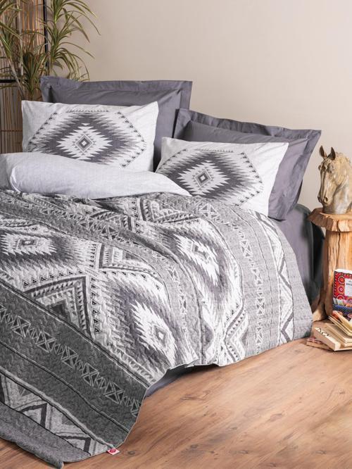 Ethnic Tek Kişilik Complete Set Delos Antrasit