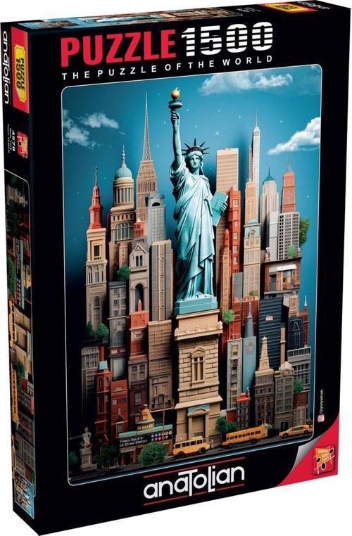 1500 Parçalık Puzzle - New York 4578