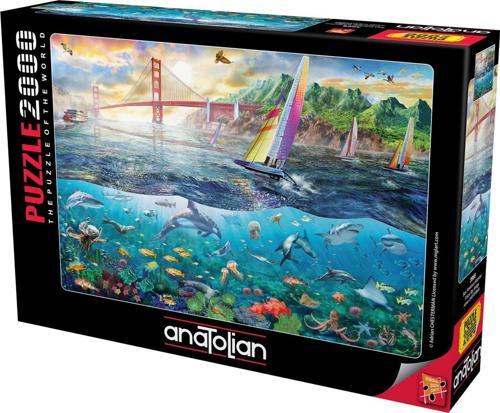 2000 Parçalık Puzzle - San Francisco Köprüsü 3968