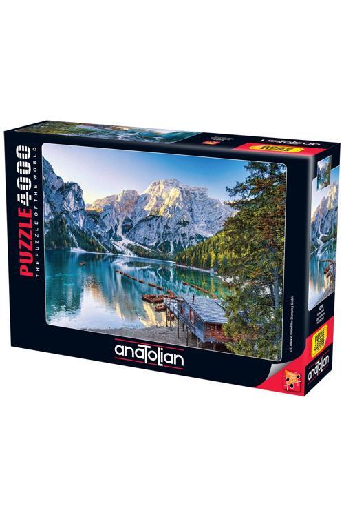 4000 Parçalık Puzzle - Braies Gölü 5205