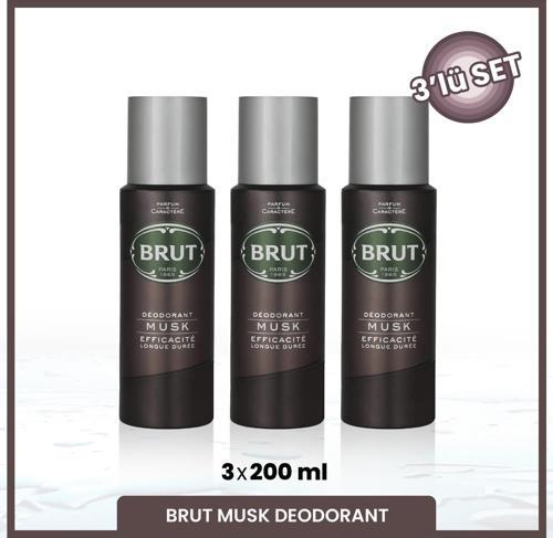 Musk Erkek Deodorant 200 ml X3 Adet