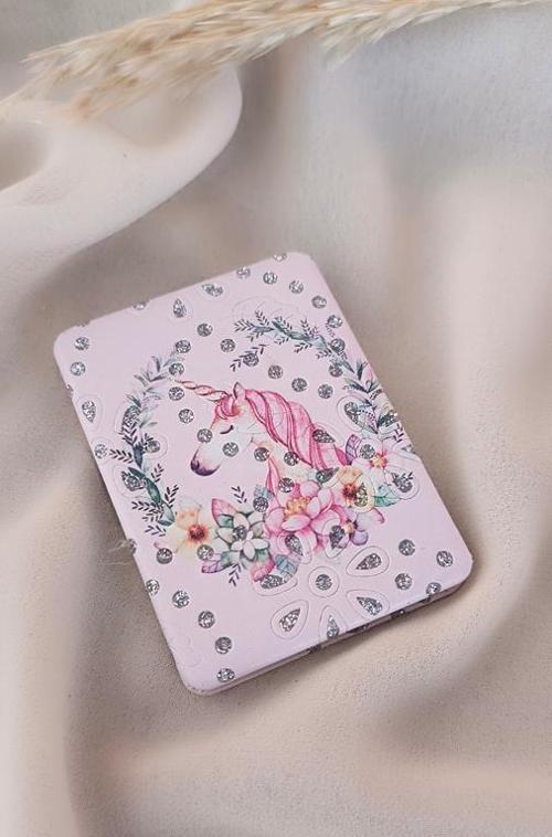 Ayna Makyaj Aynası At Kafası Model Cep El Aynası Çanta Seyahat Taşınabilir    