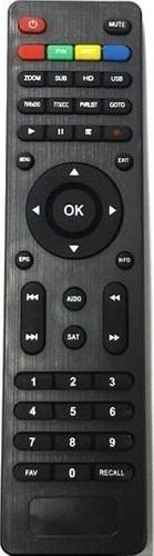 Hometech Ht1010 - Ht1200 - Ht1050Se Uyumlu Mini Hd Uydu Alıcısı Kumandası